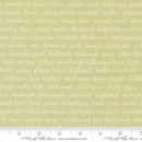 Moda Pastel Prairie Text Pear Fabric
