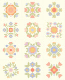 Moda Pastel Prairie Panel