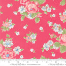 Moda A Cat Named Stitch Cabbage Rose Rosie Fabric