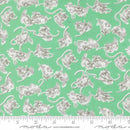 Moda A Cat Named Stitch Georgie Green Fabric