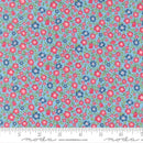 Moda A Cat Named Stitch Small Floral Sky Fabric