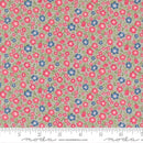 Moda A Cat Named Stitch Small Floral Grey Fabric