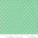 Moda A Cat Named Stitch Cosmo Dot Green Fabric