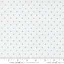 Moda A Cat Named Stitch Cosmo Dot Cream Sky Fabric