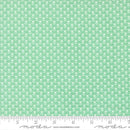 Moda A Cat Named Stitch Small Tulip Green Fabric