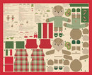 Moda Holiday Cheer Cut And Stuff Panel