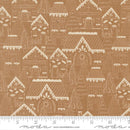 Moda Gingerbread Lane Landscape Cocoa Fabric