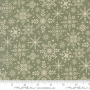 Moda Gingerbread Lane Blizzard Mistletoe Fabric
