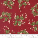 Moda Candlelight Christmas Holly Berry Crimson Fabric