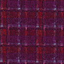 Benartex Benetextures Crosshatch Purple Red Fabric