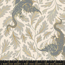 Ruby Star Society Fireglow Dragon Lair Metallic Oyster Fabric