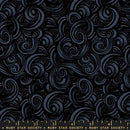 Ruby Star Society Fireglow Smoke Swirls Black Fabric