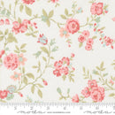 Moda Abide Main Floral Linen White Fabric