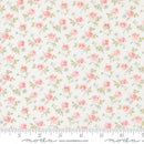 Moda Abide Field Floral Linen White Fabric