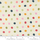 Moda Fieldrush Poppy Dots Opal Fabric