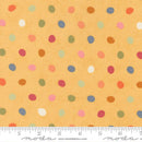 Moda Fieldrush Poppy Dots Sunshine Fabric