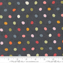 Moda Fieldrush Poppy Dots Portobello Fabric