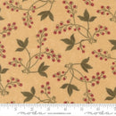 Moda Flannel Season Autumn Day Floral Tan Fabric