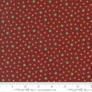 Moda Flannel Season Rain Drop Barn Red Fabric