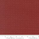 Moda Flannel Season Basket Weave Barn Red Fabric