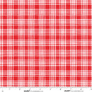 Studio E The Cool Club Plaid Red Flannel Fabric