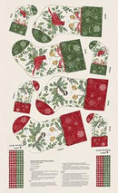 Moda When Snow Falls Stocking Panel