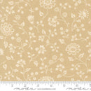Moda Petals And Polka Dots Fleurs Florals Linen Fabric