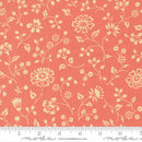 Moda Petals And Polka Dots Fleurs Florals Berry Fabric