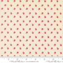 Moda Petals And Polka Dots Berry Dots Lace Fabric