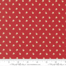 Moda Petals And Polka Dots Berry Dots Rose Fabric