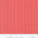 Moda Petals And Polka Dots Stripe Berry Fabric