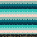 Ruby Star Society Poolside Too Umbrella Scallops Peacock Fabric