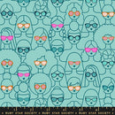 Ruby Star Society Poolside Too Shine Girl Lagoon Fabric