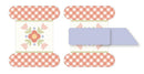 Pastel Prairie Binding Holder Small