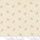 Moda Breathtaking Blues Little Flower Porcelain Ecru Fabric