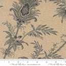 Moda Breathtaking Blues Plume Florals Porcelain Fabric