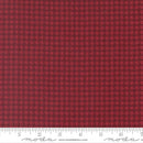 Moda Flannel Gather Basics Houndstooth Brick Fabric