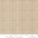 Moda Flannel Gather Basics Plaid Cream Fabric
