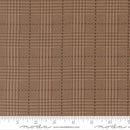 Moda Flannel Gather Basics Plaid Taupe Fabric