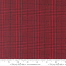 Moda Flannel Gather Basics Plaid Brick Fabric