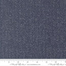 Moda Flannel Gather Basics Herringbone Blue Fabric