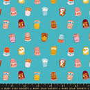 Ruby Star 1 800 Notion Thimbles Turquoise Fabric