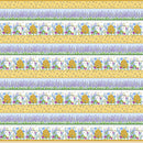 Henry Glass Buzzy Bee Border Stripe Fabric
