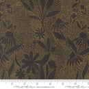 Moda Ladybug Whimsy Outlines Florals Midnight Metallic Fabric