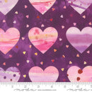 Moda Fleur The Love Lovestruck Valentines Plum Fabric
