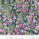Moda Fleur The Love Cherish Florals Dark Teal Fabric