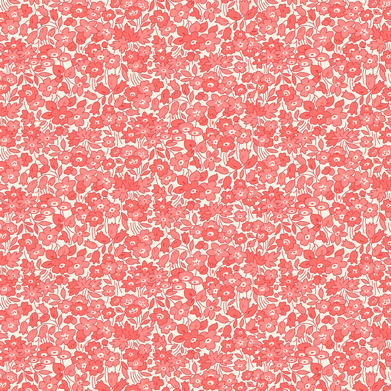 Wilmington Prints Sentiments Tonal Flowers Pink Fabric