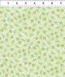 In The Beginning Fabrics Daydreams Sprigs Green Fabric