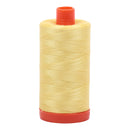 Aurifil Mako Cotton 50 WT Thread 2115 Lemon Yellow