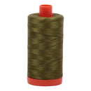 Aurifil Mako Cotton 50 WT Thread 2887 Very Dark Olive